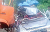 Gas Tanker collides with passenger vehicle at Shiradi - 3 killed, 14 injured